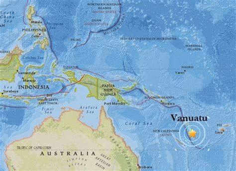 No tsunami threat after magnitude 7.2 quake in Vanuatu region ...