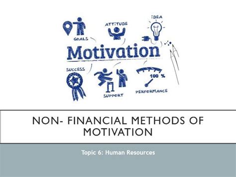 Non Financial Methods Of Motivation Lesson 10 GCSE Business