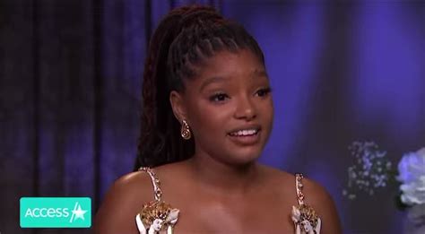 Halle Bailey Legion 🧜🏽‍♀️ On Twitter Halle’s Interview With Access Hollywood Full Interview