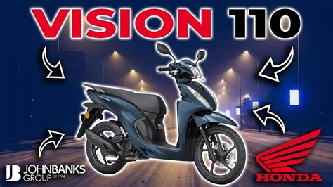 Honda Vision 110 Scooter YouTube