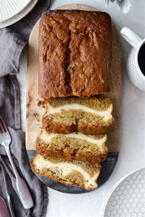 Cheesecake Banana Bread Simply Scratch