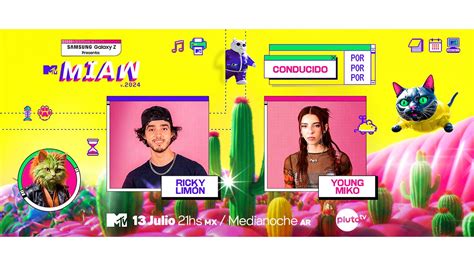 Premios Mtv Miaw Pluto Tv Transmite La Green Carpet