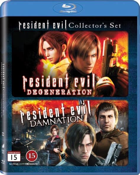 Resident Evil Damnation Resident Evil Degeneration Blu Ray Film →