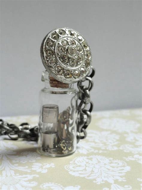 Steampunk Glass Vial Necklace