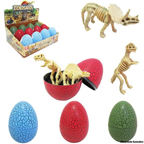 Ovo De Dinossauro Fósseis 2 Peças Brinquedo Infantil Compre Agora