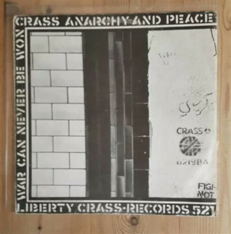 Crass Stations Of The Crass 1st Press Dbl Vinyl 521984