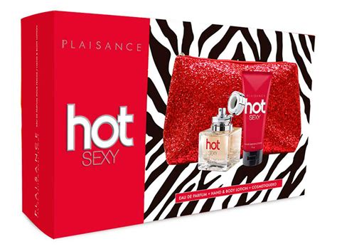 Ripley SET PERFUME PLAISANCE HOT SEXY MUJER EDP 80 ML CREMA DE CUERPO COSMETIQUERO