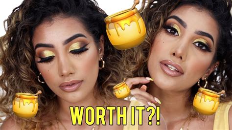 NEW Urban Decay Naked Honey Palette Makeup Tutorial Review AnchalMUA YouTube