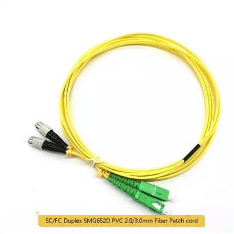 Sc Apc St Upc Duplex Single Mode G657a G652d Fiber Optic Patch Cord Fiber Jumper Buy Sc St