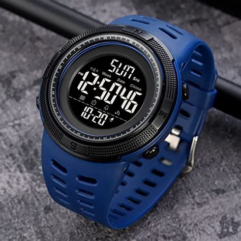 Skmei Men S Digital Sports Watch M Waterproof Led Military