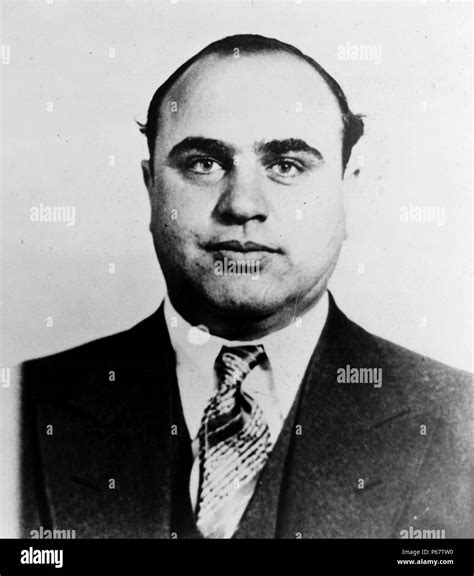 Al capone mugshot Black and White Stock Photos & Images - Alamy