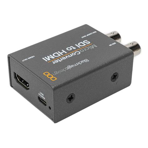 Blackmagic Design BMD CONVCMIC SH WPSU Micro Converter 3G SDI To HDMI