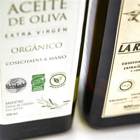 Aceite de Oliva Orgánico San Nicolas Extra Virgen x 500 cc