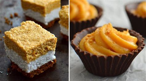 3 Vegan Fall Desserts No Bake Holiday Fall Desserts Vegan Fall Dessert Recipes Vegan