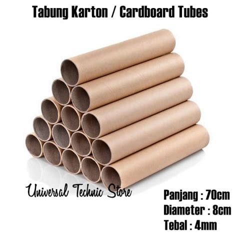 Jual Cardboard Tubes Tabung Karton Packing Selongsong Dus Tebal