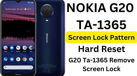 Nokia Ta G Hard Reset Your Nokia G Ta Remove Screen Lock