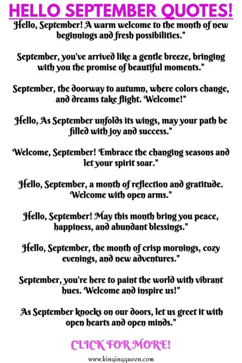 September Quotes: Help You Embrace The New Season With Glee