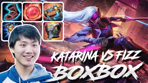 Boxbox Katarina Vs Fizz Mid Stream Season 7 Gameplay 7 21 League Of