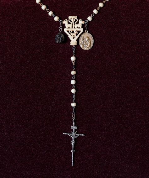 Rosary Of St Francis Of Assisi Obsolete Francis Of Assisi St Francis Antique Jewelry