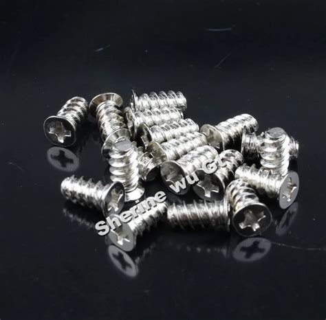 1000pcs New Silver 5x10mm Screw Small Screws For Pc Computer Case Fan