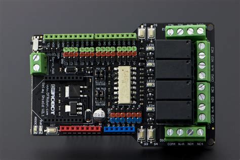 Channel Relay Shield For Arduino Uno Dfrobot