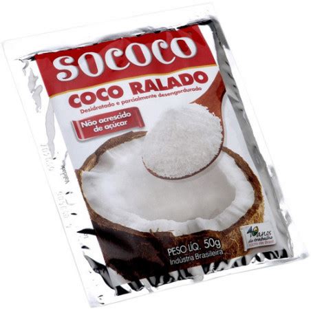 Coco Ralado Desidratado Sococo Pacote G