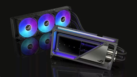 Asus Annonce La Rog Matrix Rtx Une Geforce Dop E Au M Tal Liquide