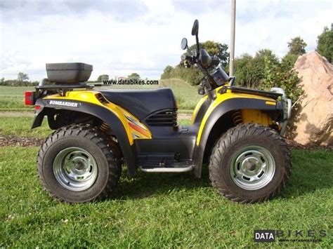 2001 Bombardier Traxster 500 4x4 Xt With A Winch Gear Ratio