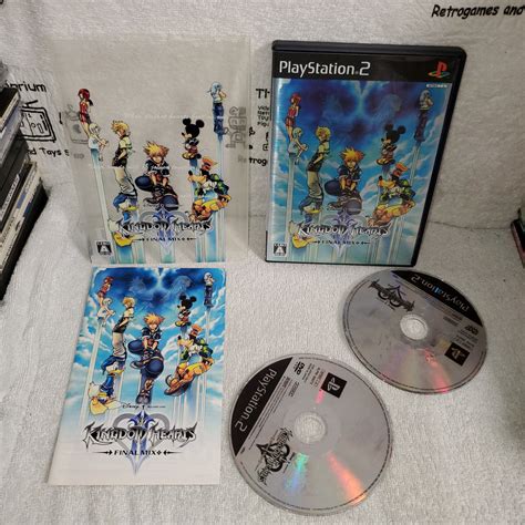 Kingdom Hearts Ii Final Mix Special Edition Sony Playstation 2 Ps2 J