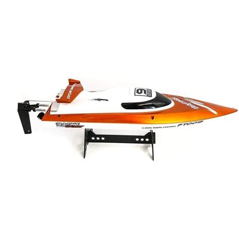 Rc Bateau Ft Orange Km H Mit Pile Mah Et Suppl Mentaire