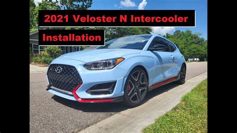 Hyundai Veloster N Intercooler Install Hyundai Velostern