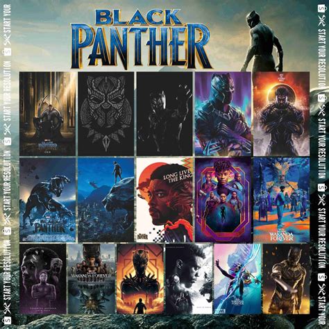 Jual Poster Film Marvel Black Panther King T Challa Chadwick