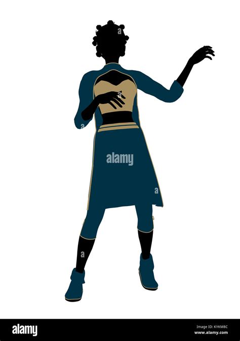 Aladdin Fairytale Illustration Silhouette On A White Background Stock