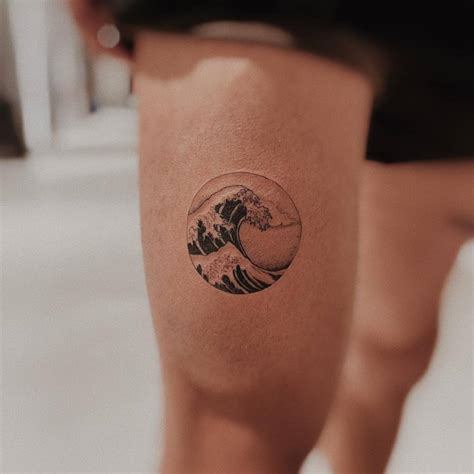 Kanagawa Wave Tattoo