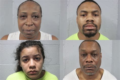 Hannibal Police Arrest Four On Numerous Drug Firearms Charges