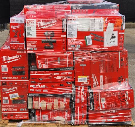 MILWAUKEE TOOL PALLET LOT ID 103102 Untested Customer Returns