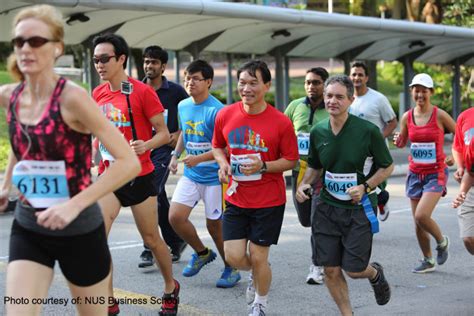 Yam Ah Mee Takes Part In Nus Charity Run 130000 Raised News Asiaone