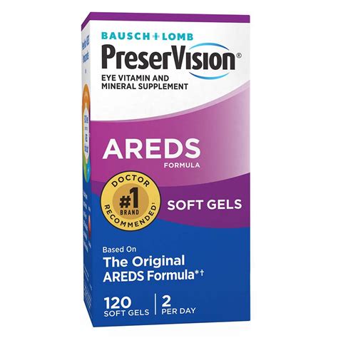 Bausch Lomb Preservision Areds Formula Softgels Shop Multivitamins