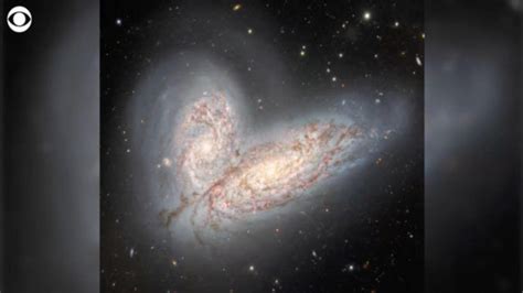 Collision Of Two Galaxies