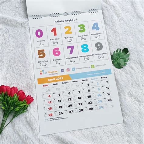 Kalender Masehi Edukasi Anak Muslim 2021 Toko Muslim Title