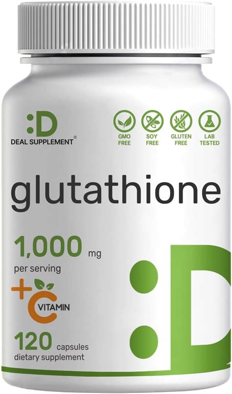 Amazon Premium Glutathione Reduced Glutathione Mg