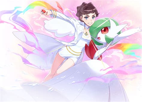 Gardevoir Mega Gardevoir And Diantha Pokemon And More Drawn By