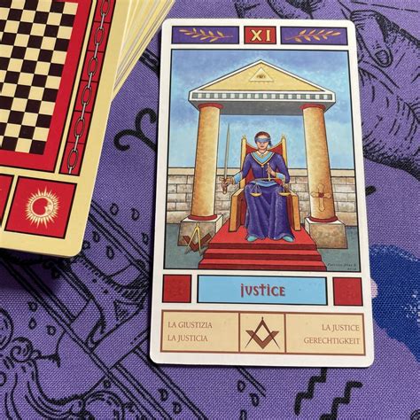 Tarot Alqu Mico On Twitter La Justicia La Und Cima Carta Del