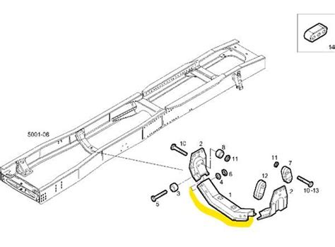 Travesaño Eje Delantero other transmission spare part for IVECO Stralis