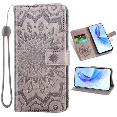 Asuwish Compatible With Samsung Galaxy A5 2017 Wallet Case Lanyard