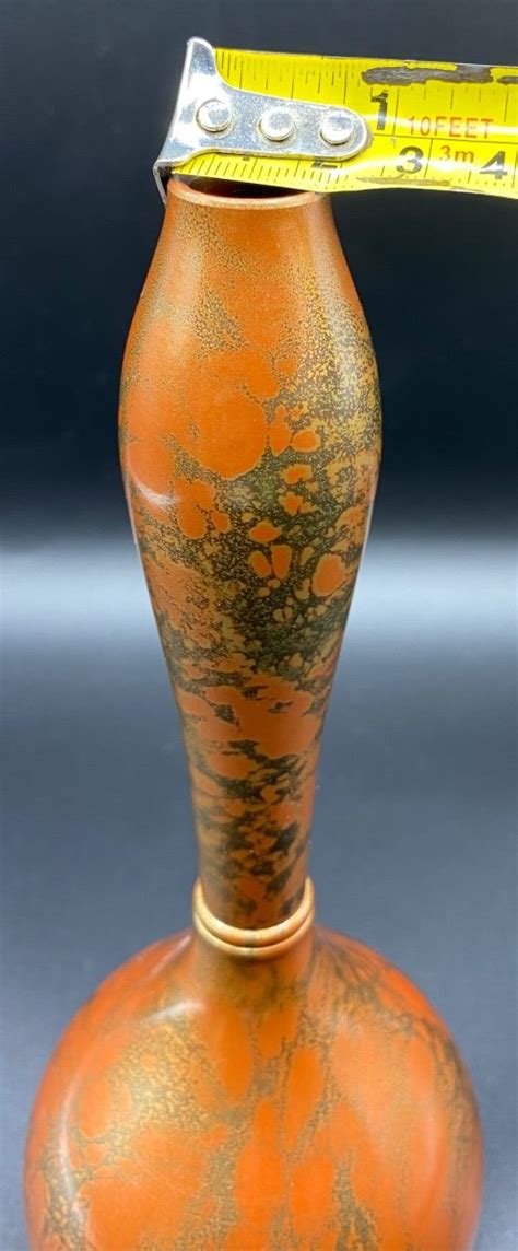 Proantic Vase En Bronze Patin Japonais