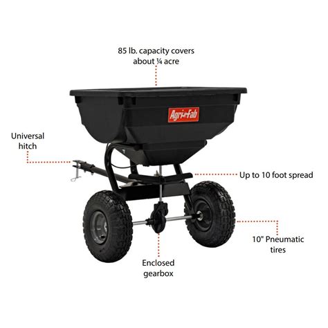 Agri Fab Lb Towed Broadcast Spreader Bridgwater Mowers