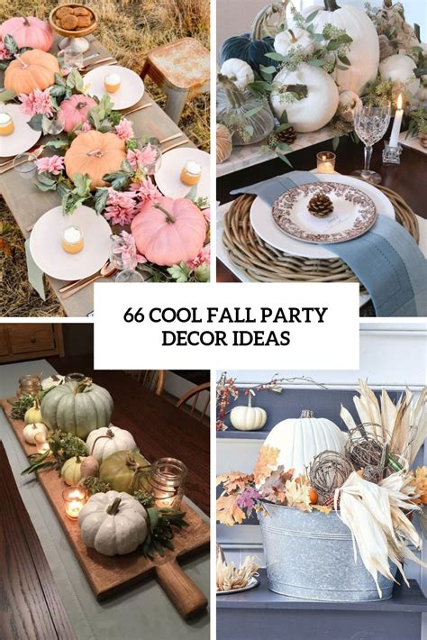 Fall Theme Party Ideas