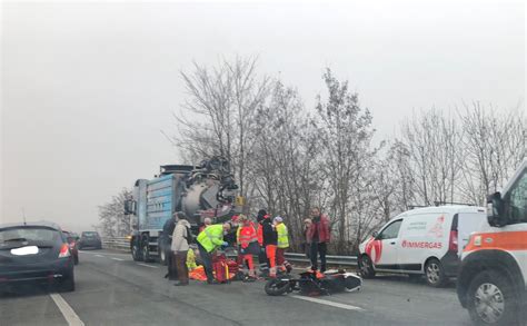 Incidente Sulla Pedemontana All Altezza Di Ozegna