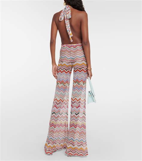 Zig Zag Lam Jumpsuit In Multicoloured Missoni Mare Mytheresa